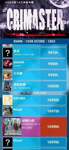 犯罪大师 犯罪大师