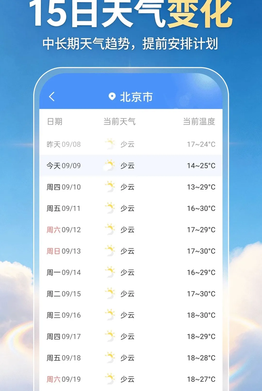 本地天气准点报软件安卓版手机版 本地天气准点报软件安卓版手机版